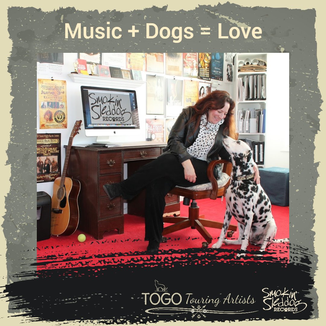 SmokinSleddog's tweet photo. @SmokinSleddog Records & #TOGOTouringArtists celebrate the #dogs in our lives. Spiritually they ground & artistically they inspire. Today we showcase our founding artist #JamieSueSeal & our first "lead" dog, Levi Andrew! Every day is better with #musicanddogs !
@jamiesuemusic https://t.co/sVRMTsJ1CX
