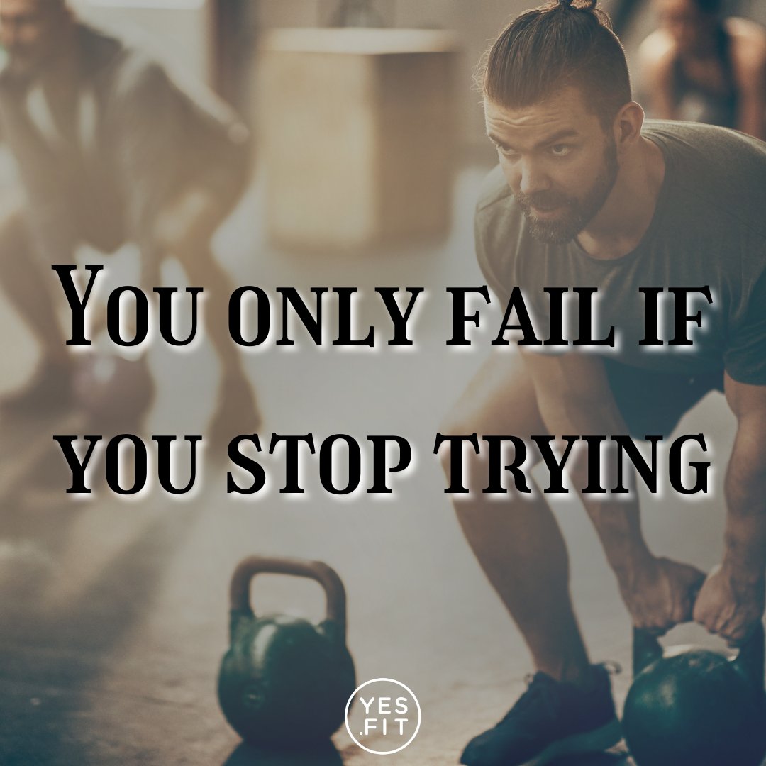 Yesfit1's tweet photo. You only fail if you stop trying
#freakyfriday #TGIF #fridayvibes #fitnessfriday #funfriday #fitfriday #justforfunfriday #fridayflow #factfriday #featurefriday #feelgoodfriday #fridayfacts #yesfitchallenges #yesfit #yesfitrewards #fitness #digitalfitness #race #raceday #workout https://t.co/fgc6iRXmNw