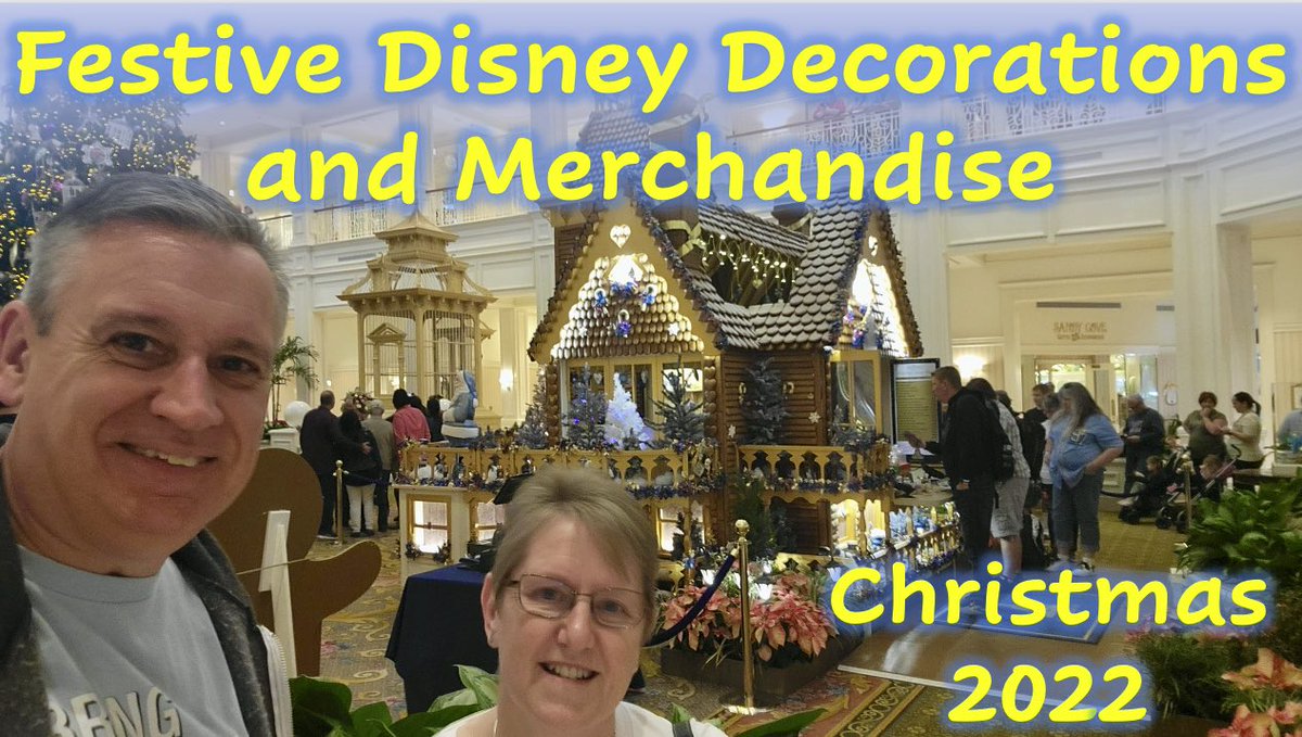 Join us today as we take you to <a href="/WaltDisneyWorld/">Walt Disney World</a> and show you all the Christmas decorations and gifts at the hotels near Magic Kingdom
youtu.be/PdjJ8YkicoQ

#florida #vlogger #themeparkbazza #orlando #travelvlog #disney #christmas #disneymerchandise #hotels #merchandise
