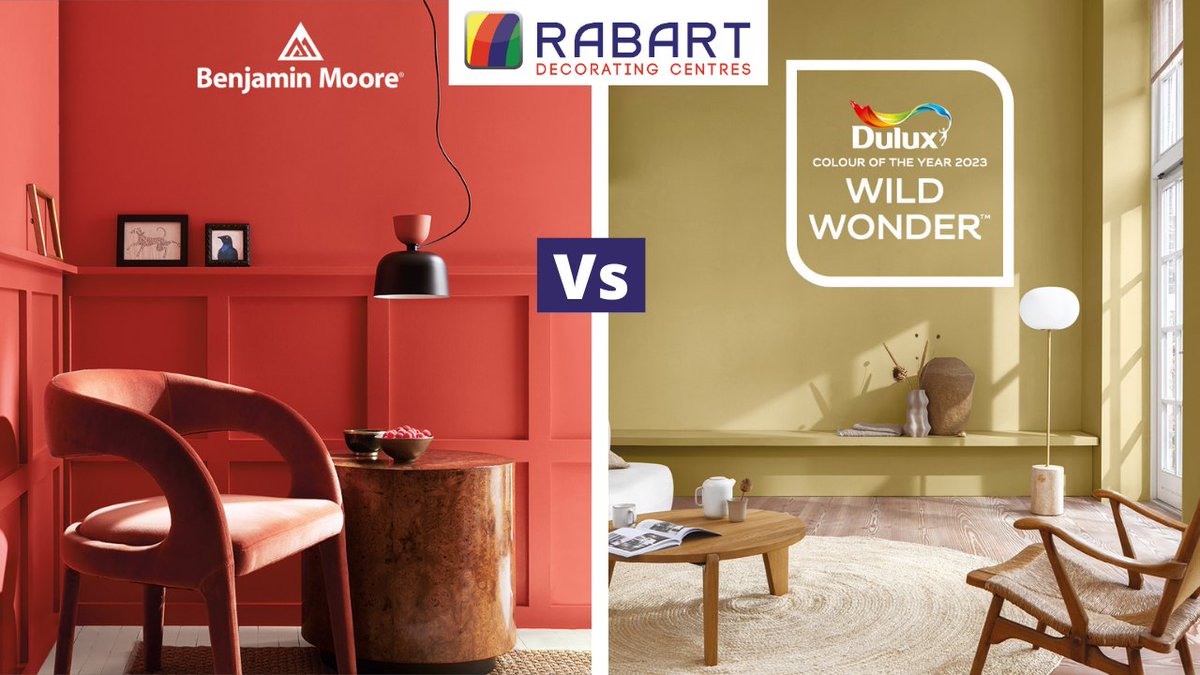 We discuss the benefits of <a href="/BenjaminMooreUK/">Benjamin Moore UK</a>   Colour Trends 2023 palette and <a href="/duluxuk/">Dulux UK | Colour & Inspiration</a> 's colour of the year for 2023 on our blog.

baileypaints.co.uk/info-and-exper…

#rabartdecor