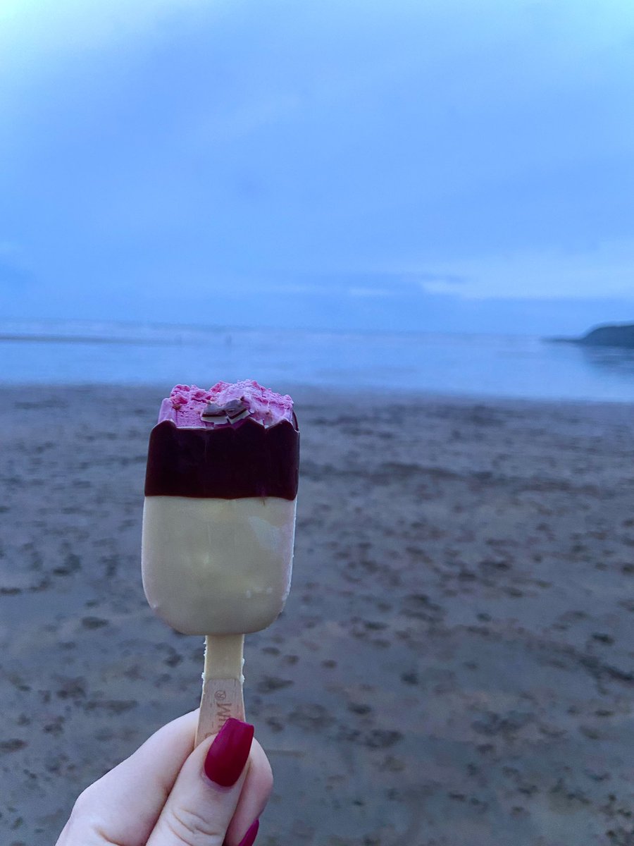 I don't care if it's December. I am on the beach. I will eat ice cream #couldntfindaconeshop #devon #happyplace #leavemebythesea