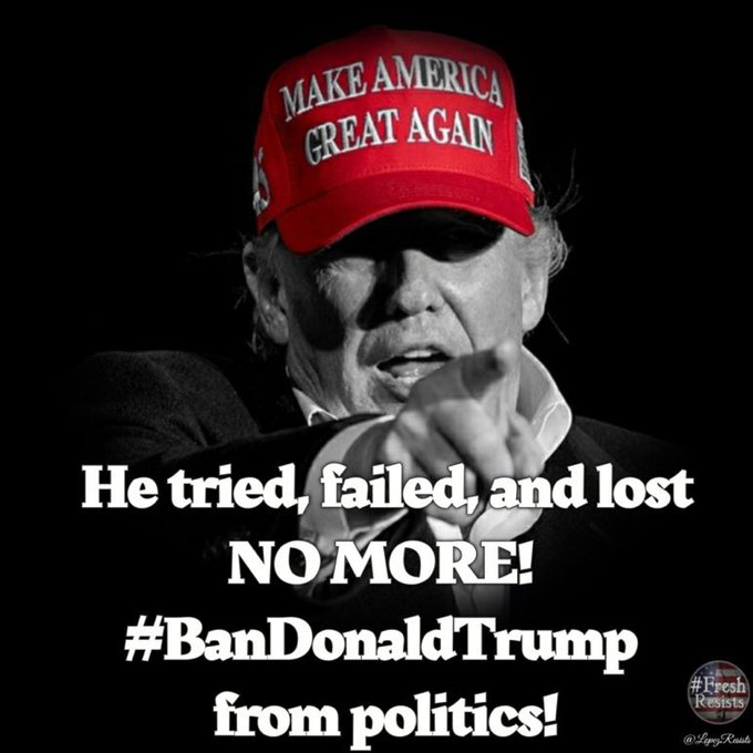 FeistyLibLady's tweet photo. Donald Trump was responsible for the Jan 6, 2020 insurrection.
But brave policeman and smart Dems protected our Democracy!
The GOP told the truth about DJT's actions to the 1.6 Committee.
Now, is the time to #BanDonaldTrump from politics and indict him!
#FreshResists #ONEV1 https://t.co/OHbqusRJHB