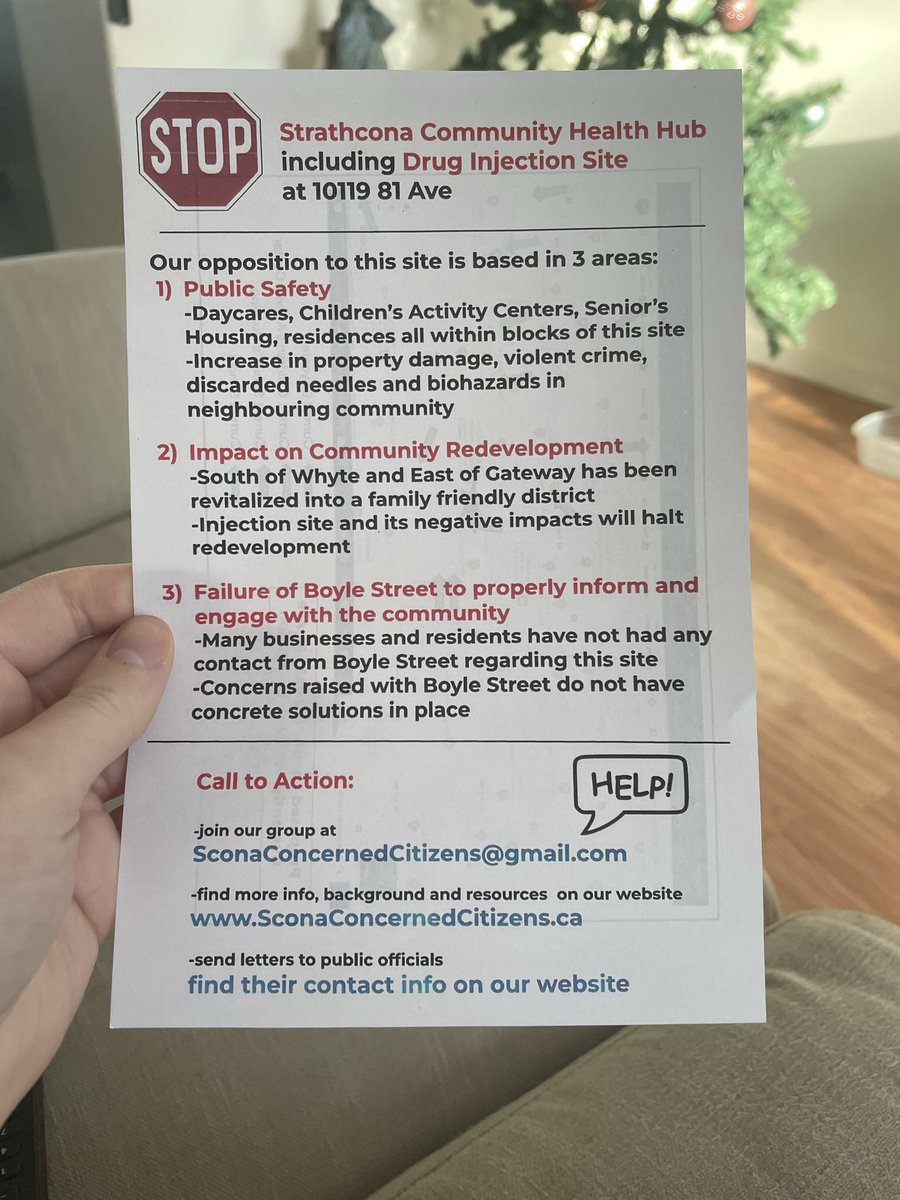 foureveclover's tweet photo. @avnishnanda hello! I am glad that you like my sign!! it was actually in response to this icky flyer being handed out by a neighbour. I tried to set up more info sessions/naloxone training, but from what i was told, it seems like the health hub is a go no matter what! :) https://t.co/AIr4MdIucu