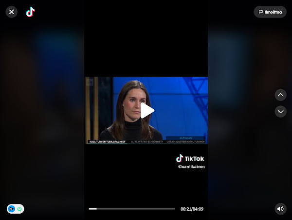Feissari's tweet photo. Pääministeri Sanna Marin valehteli päin ihmisten naamaan. #uutinen #uutiset https://t.co/7VDuZDbfVQ