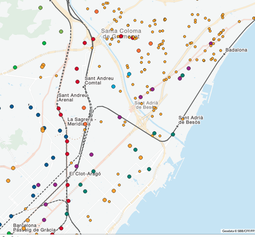deyzaguirre's tweet photo. @genisroca @genbeta És alliçonador comparar la cobertura del districte de Sant Martí (275000 hab) amb Badalona https://t.co/zoF7xcDMXz