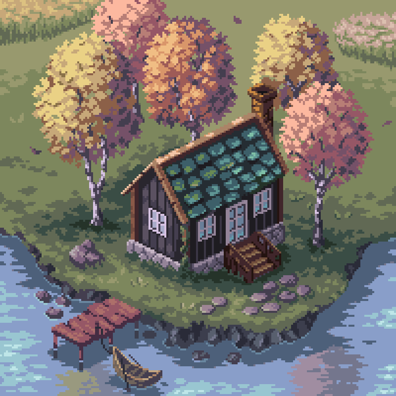 PixelArtJourney's tweet photo. My favourite #pixelart pieces I made in 2022! https://t.co/YNZqnISZuH