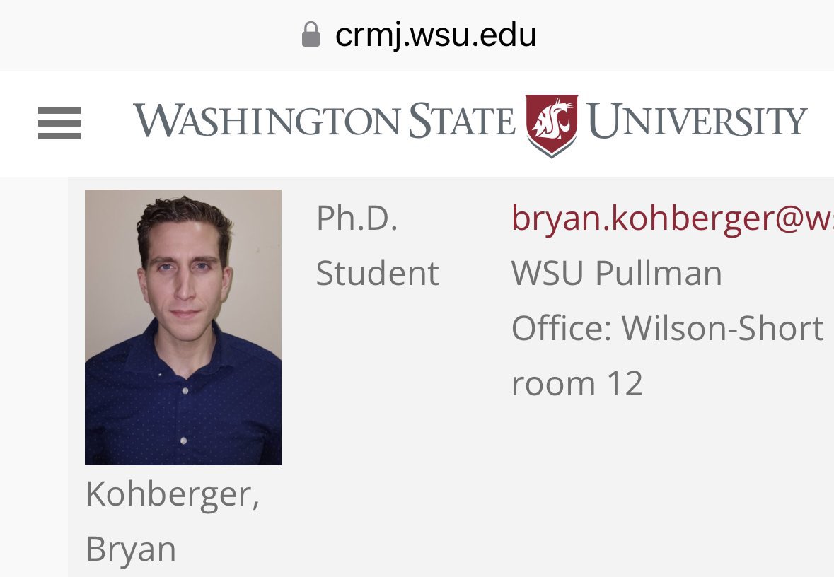 Maddie Adams on Twitter "RT odonnell_r University of Idaho alleged