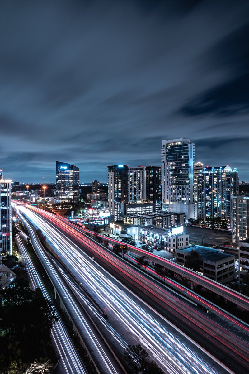 Houston Galleria at night