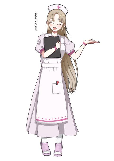 「clipboard nurse」 illustration images(Latest)