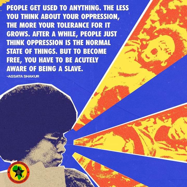 AAPRP's tweet photo. Once you realize you have been captured is when you realize you need to plan your escape. Organize!
Homeland or Death
Pan-Africanism or Perish
#FreetheLand π #FreethePeople #panafricanism #DefendAFRICA #Organize #JoinanOrganization #BuildtheAAPRP #BuildTheAAWRU #AAPRP https://t.co/SKqWVZwXzl