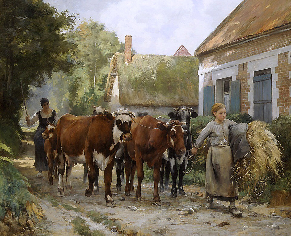 arte_angela's tweet photo. JULIEN DUPRÉ
Pintor Francés
1851-1910
"Regreso al Pueblo"
. https://t.co/4Hwqx2fFhz