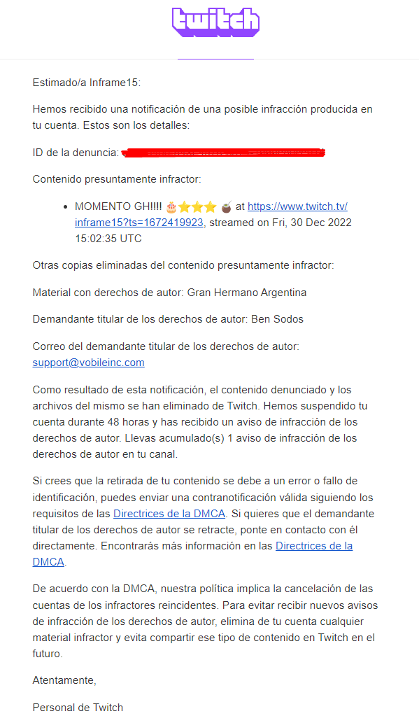 De momento es esto, los mantengo al tanto. Una cagada!