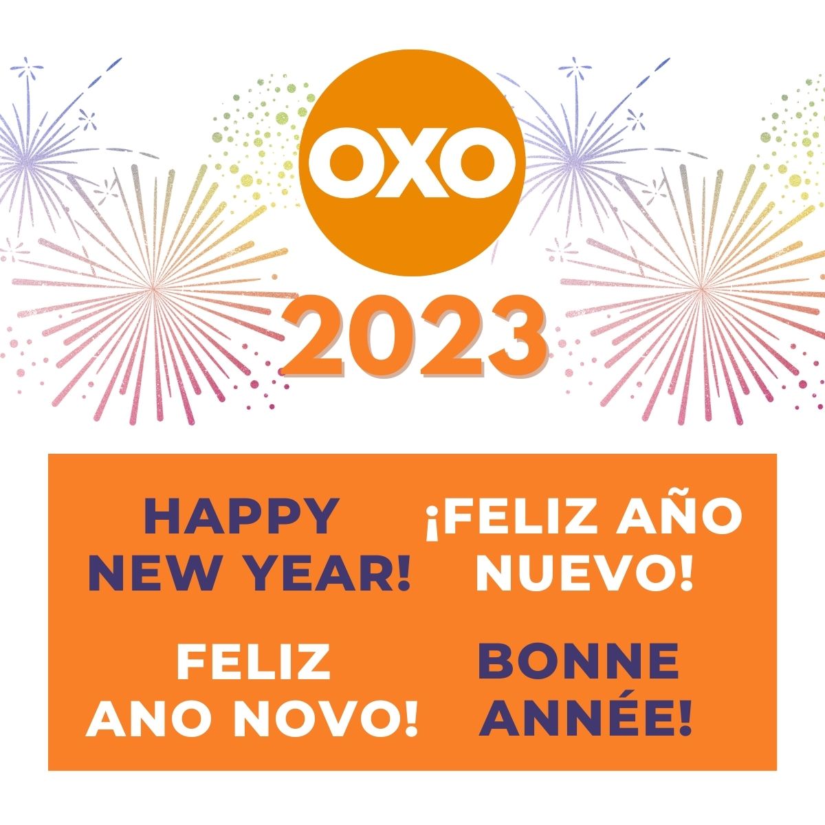 From everyone here at OXO, we say: Happy New Year!
---
Toute l’équipe d’OXO vous souhaite une bonne année!