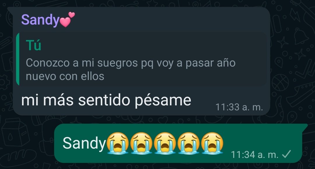 Yo asustada y @bloonightx me asusta más. Denme porras