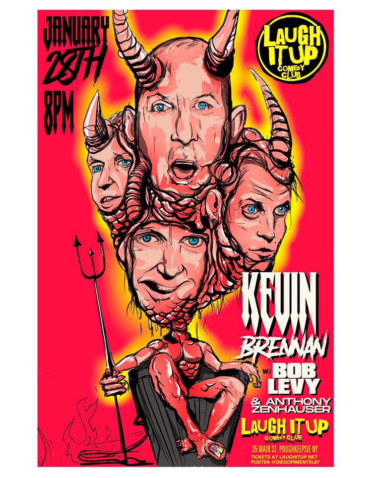 Covered With Sores 🧟🩸🔥 1/28 Kevin Brennan, Bob Levy, and Anthony Zenhauser LIVE! 🎫Laughitupcomedy.com 🎫