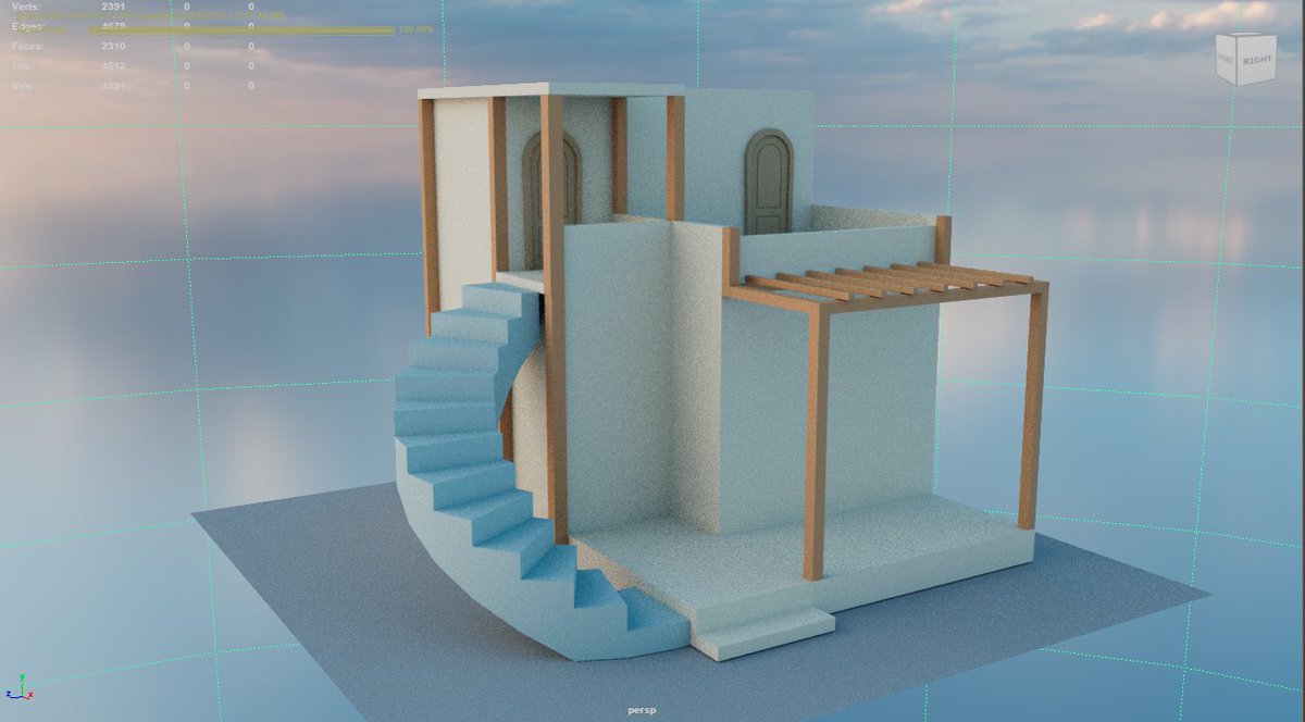 kratzbaeum's tweet photo. I have tasted blood... Autodesk Maya is starting to become fun 🫣🫣🫣 
#3D #3dmodeling https://t.co/d7zLzb8CA3