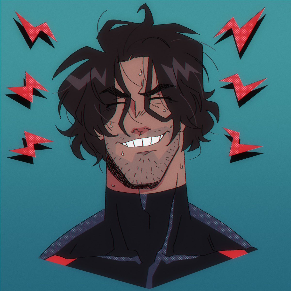 wolfsvile's tweet image. Miguel O'hara with mask hair