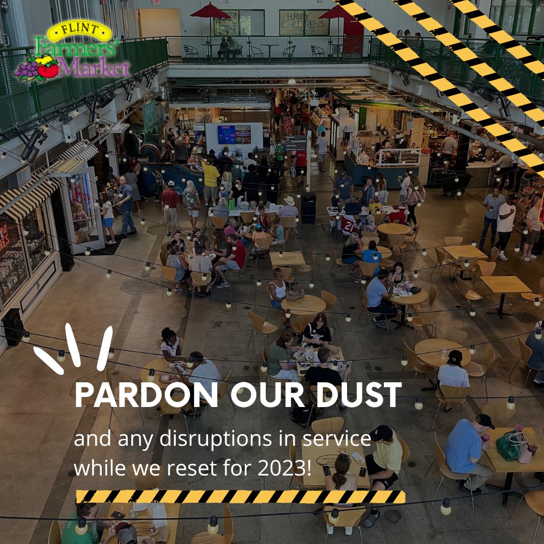 We’ll be open tomorrow from 9am-2pm!

Please check with your favorite vendors to be sure they’re open tomorrow as some will be closed to enjoy time with family. 

We have some exciting new adventures ahead for 2023! We’ll be welcoming 5 new businesses. 🎆