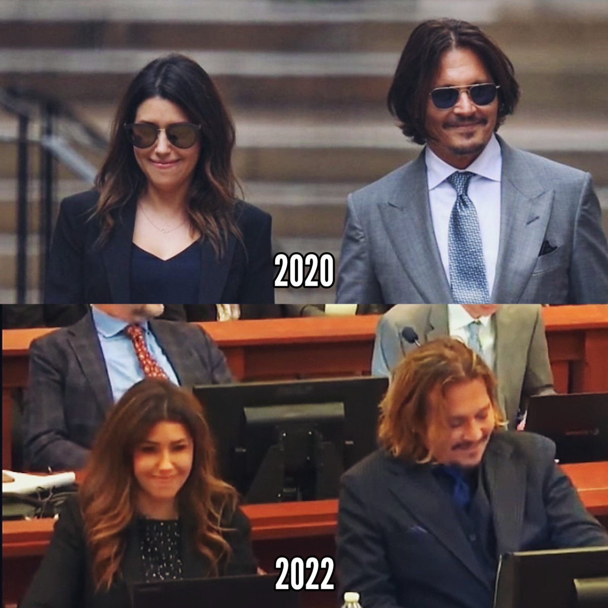 deppbrazilfc's tweet photo. Camille Vasquez and Johnny Depp, this is the tweet. 💫 https://t.co/txAJjpCEP7