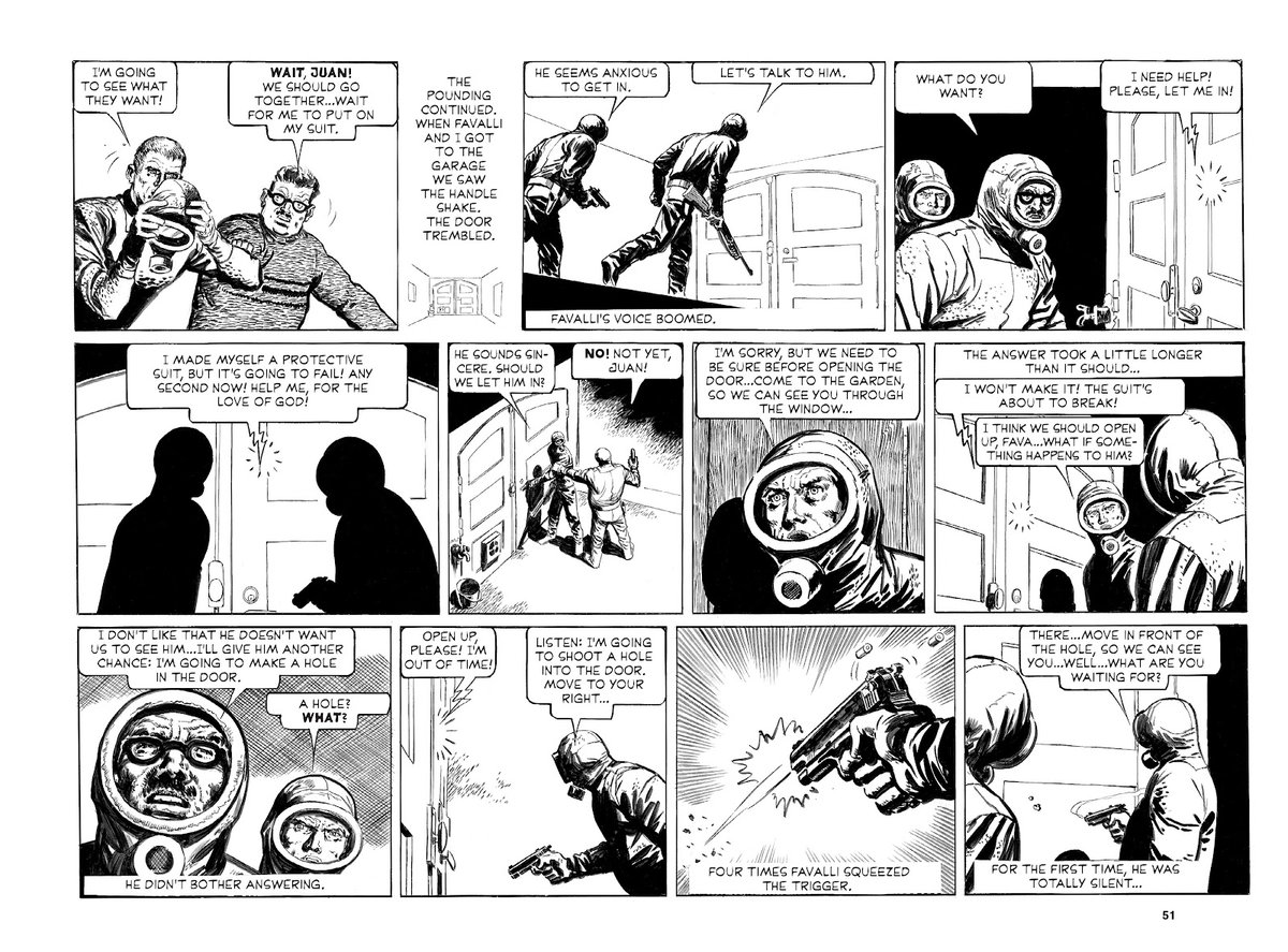 RT @mittmarney: To conclude this list, you should all read The Eternaut by  Hector German Oesterheld and Francisco Solano Lopez, a revolutio…