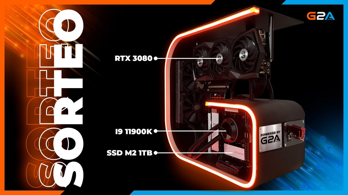 🎄¡Gente! Tenemos un SORTEO de un pedazo de PC Custom gracias a <a href="/G2A_ES/">G2A en Español</a> 🎁💖

Requisitos:
➡️ Seguir a <a href="/G2A_ES/">G2A en Español</a>, <a href="/Objetivo_Gaming/">Objetivo Gaming</a> y a mi
➡️ Dar RT a este tuit 
➡️ Menciona a dos amigos

El Sorteo finaliza el 06/01 🧡
Mucha suerte 🍀 

BB.LL: bit.ly/3jCl95Z