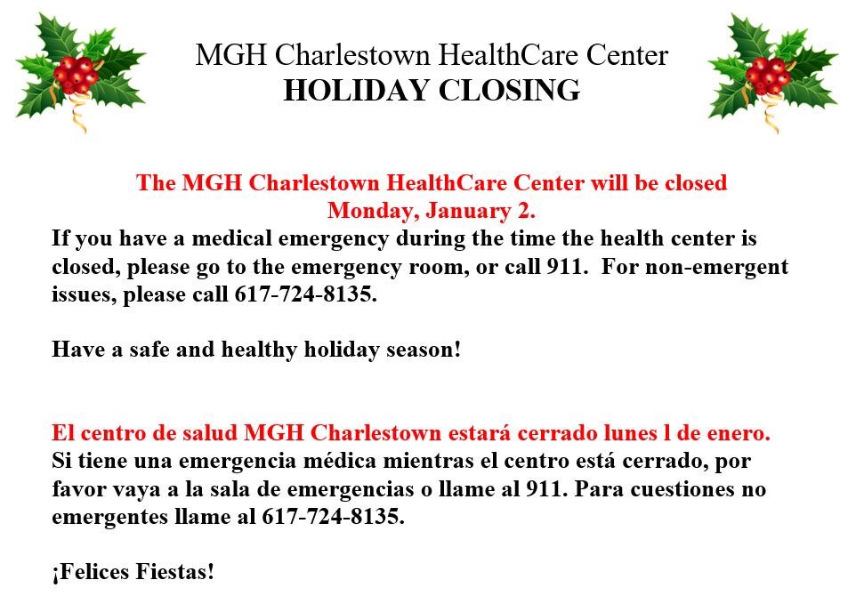 MGH Charlestown RSLC tweet media
