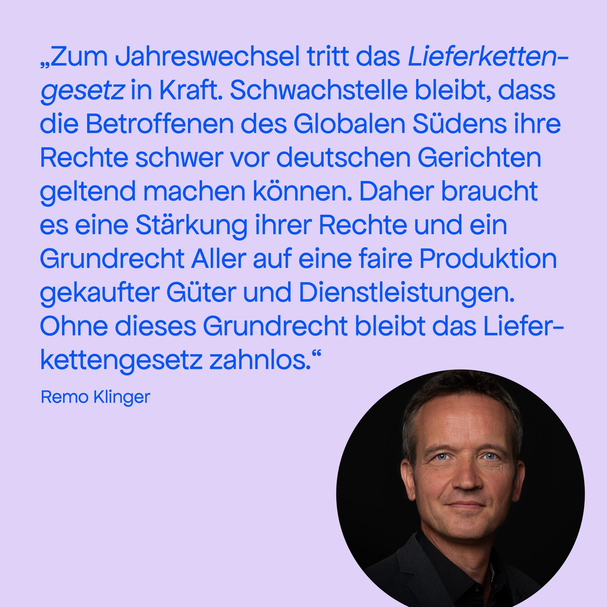 Stiftung Jeder Mensch e.V. (@jeder_mensch) on Twitter photo Das Lieferkettengesetz ist nur ein erster Schritt! Wir brauchen neue EU-Grundrechte für weltweit faire Produktion und Handel! #fundamentalrights #euconvention <a href="/KlingerRemo/">Remo Klinger</a> Das Lieferkettengesetz ist nur ein erster Schritt! Wir brauchen neue EU-Grundrechte für weltweit faire Produktion und Handel! #fundamentalrights #euconvention <a href="/KlingerRemo/">Remo Klinger</a>