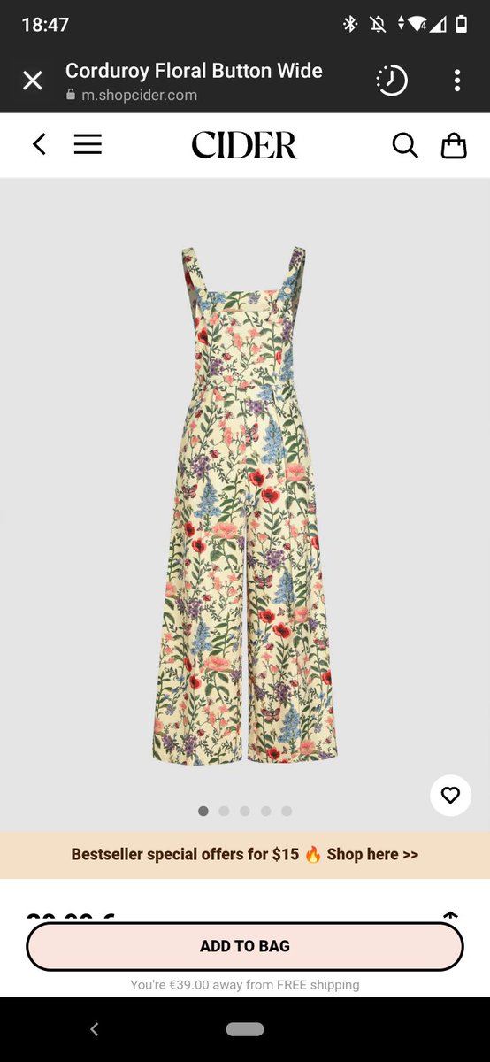 Ik wil me echt zo graag houden aan mijn principes van bijvoorbeeld alleen maar tweedehands kleding kopen maar dan moet insta echt stoppen met dit soort advertenties hoor 😭