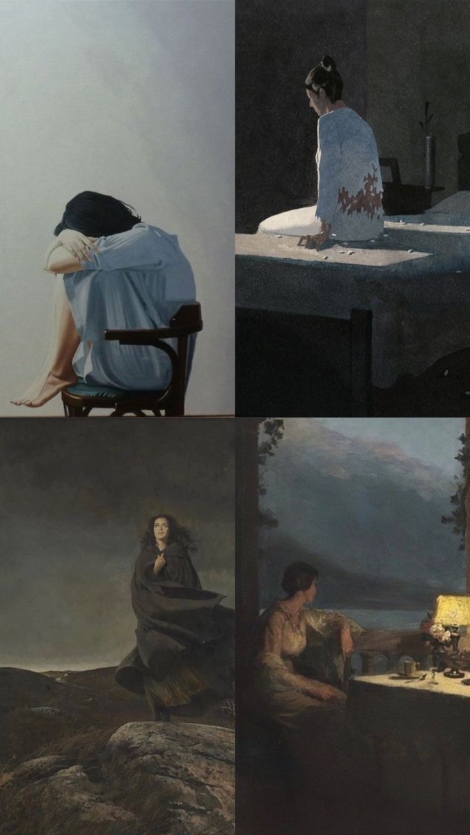 alone time — in art