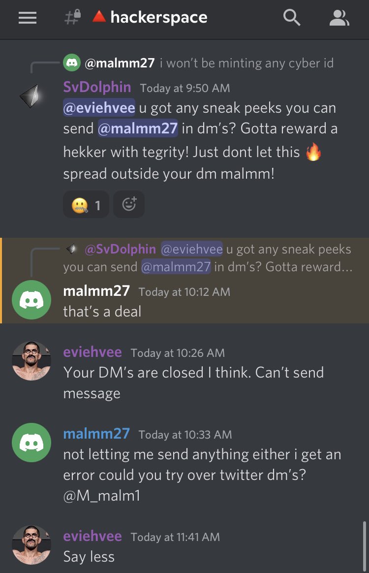 Hekkers with tegrity get the peekies! 🔥 

<a href="/M_malm1/">Morgan Malm</a>