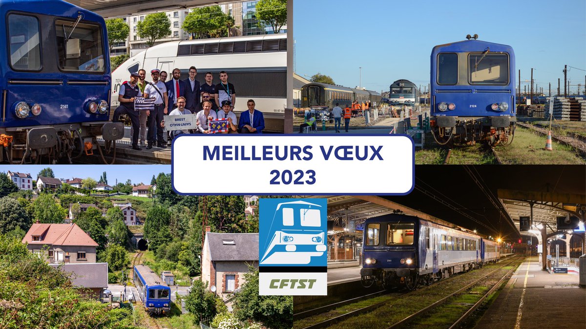 _cftst's tweet photo. 🎉 Toute l’équipe du #CFTST vous envoie ses meilleurs vœux pour l’année 2023 ! https://t.co/Rp4cJ9wUvb