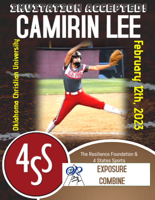 4StateSports1's tweet photo. We are excited to announce that @camirinlee2, a '26 P/OF from @RSWolves has accepted our invitation to compete in the Exposure Combine at @OCeaglesSB on 2/12 @TrumanSoftball @asburysoftball1 @wmcareysoftball @MeanGreenSB @CoachStoneTAMUT @Gorilla_SFB @McKendreeSB @BluejaySoftball https://t.co/khZYzgUGLn