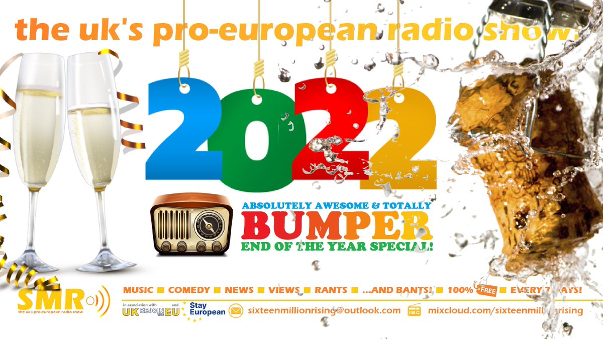 NEW: @16MillionRising is back for a New Year's Special packed with surprises, huge new tunes and a look ahead to 2023! Charge your glasses!

It's FREE! 👉 bit.ly/3vu7OiA 🎧 Like it? Help us! 🙋‍♂️ Donate / Subscribe, with benefits, right here! 👉 bit.ly/3s3cNUq 🎧