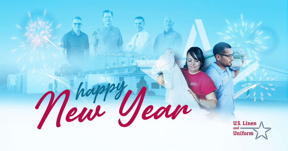 The best way to predict the future is create it. 🎇 #HappyNewYear from U.S. Linen &amp; Uniform!