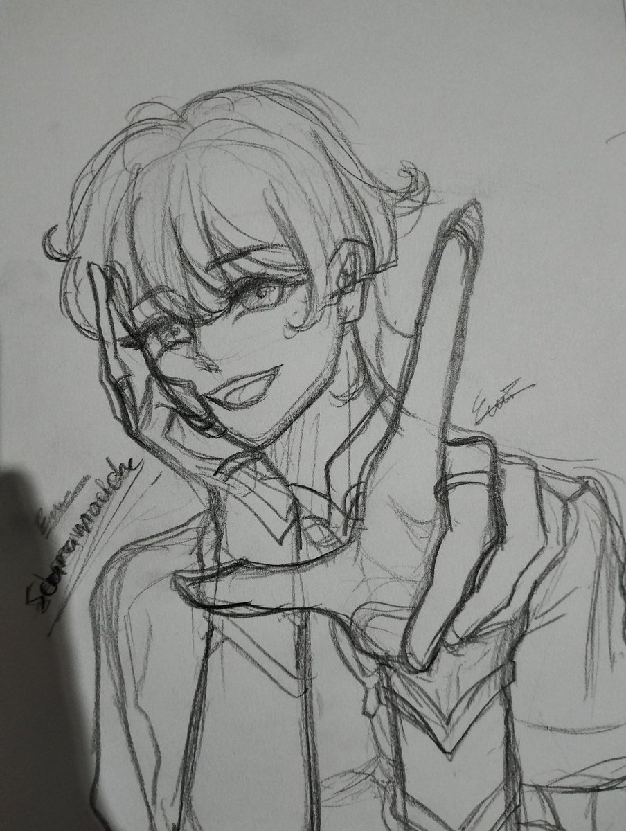 Ein1404's tweet photo. Sketch ☠️

#scaramouche #sketchart #Genshinlmpact #fanart #Genshinfanart https://t.co/DgrVdcNg4d