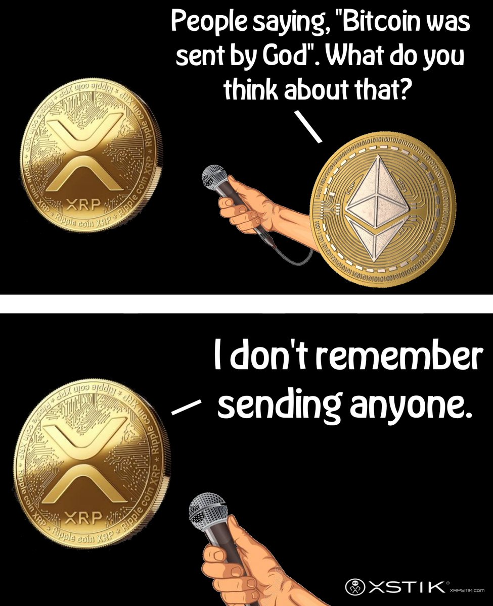 #BTC #ETH #XRP - Pick one.

▶️Retweet to change the World.

#RIPPLE #xSTIK #XRPL