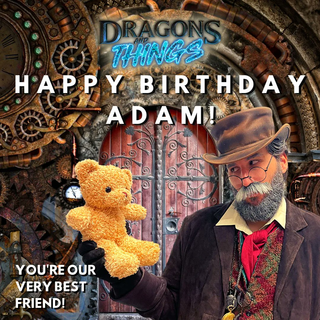 TheDaTNetwork's tweet photo. Happy Birthday to one of our mighty leaders, @HatlessWizard! May the year ahead be full of adventure and fun!
#HappyBirthday #DaTFamBestFam https://t.co/q68JBT6zeS