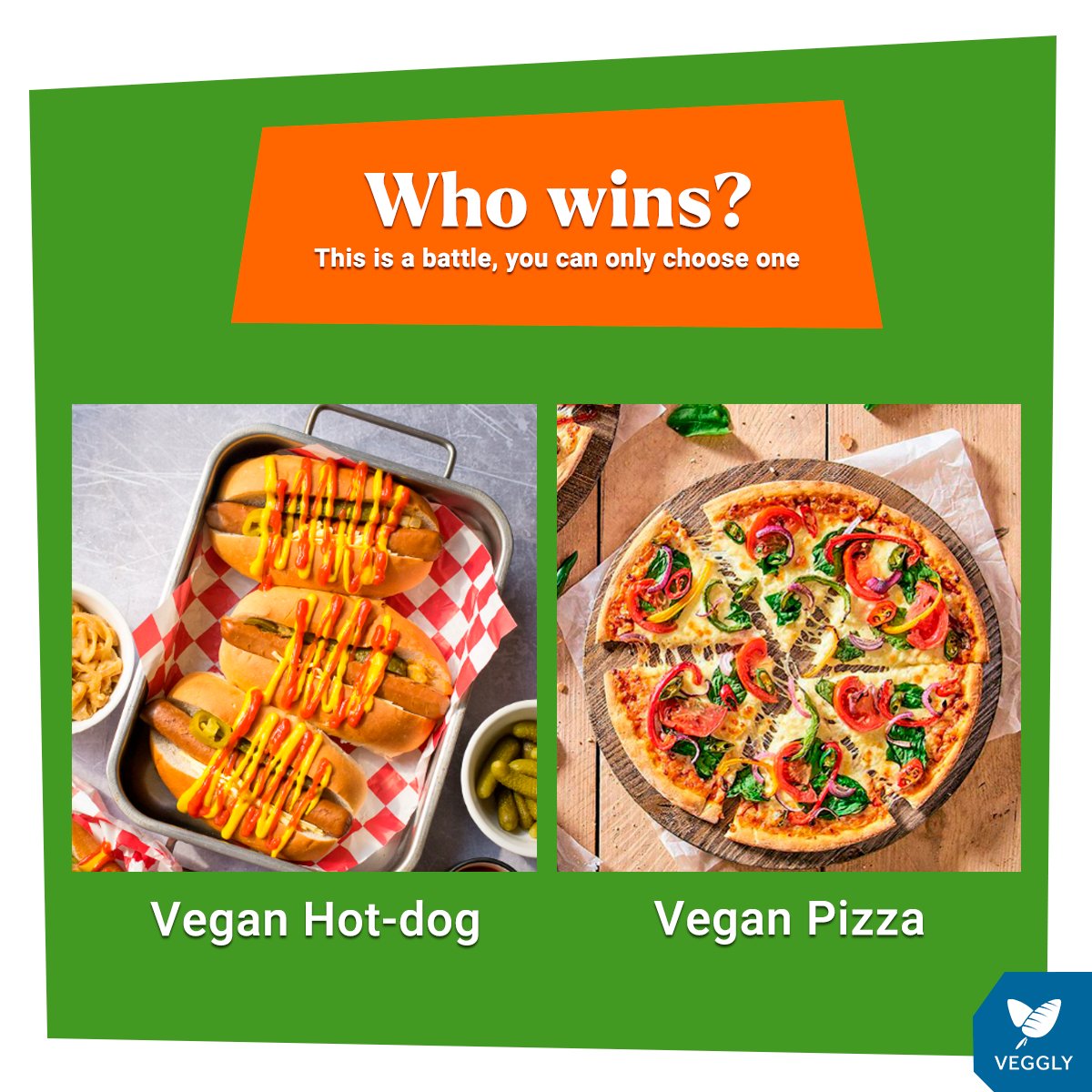 AppVeggly's tweet photo. For me the vegan pizza wins.. what about you? Leave your comment bellow 
.
.
.
.
.

#veganfood #vegetarian #plantbased #pizza #hotgod #whowins https://t.co/9ngrYK5E3W