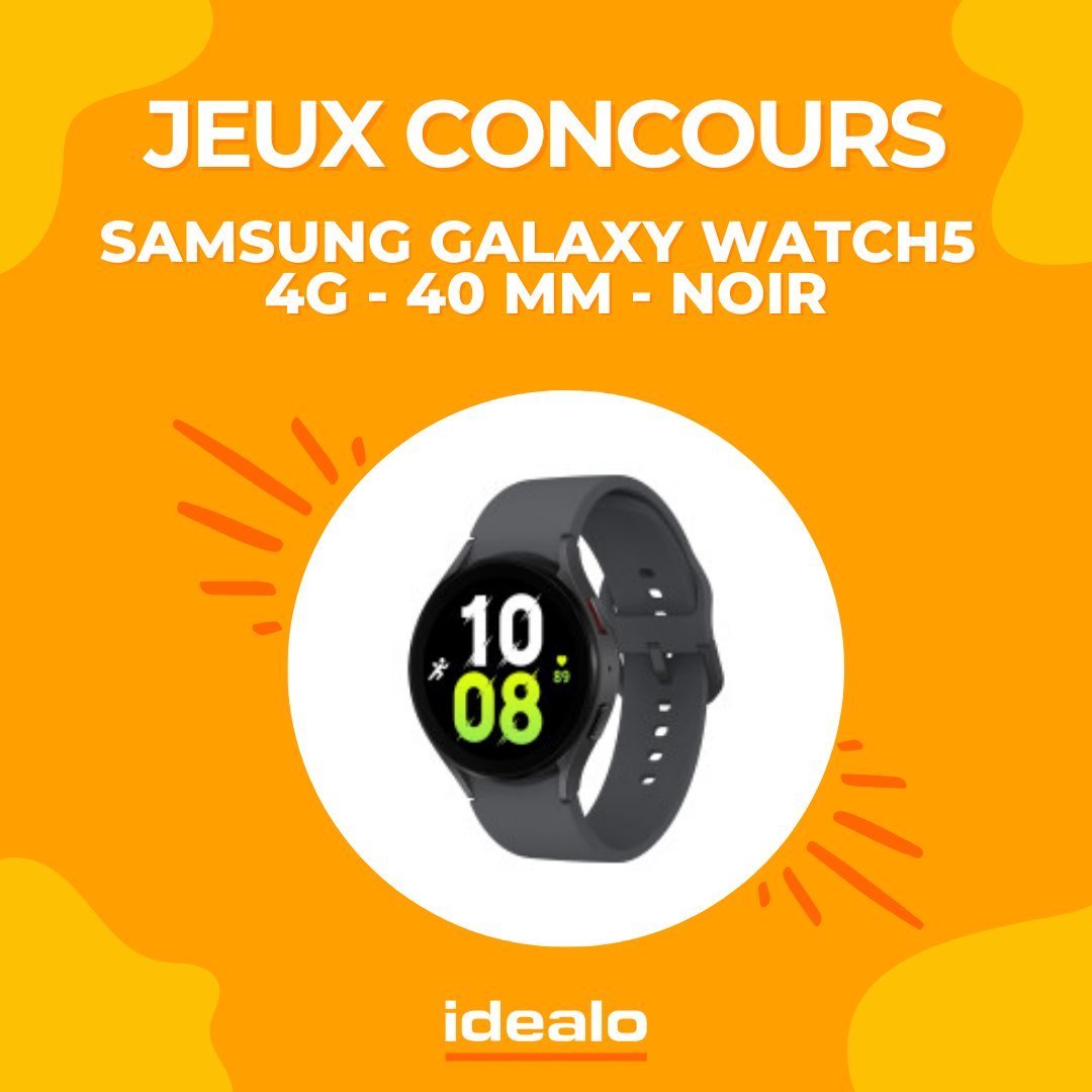 Dernier concours de l'année 📢 Tente ta chance pour gagner une des 2 montres connectées ⌚

Pour participer : 
1⃣ RT &amp; follow <a href="/idealofrance/">idealo.fr</a>
2⃣ Tague 2 ami(e)s + la montre que tu veux 

TAS : 08.01 - 18H
Bonne chance 🍀
#Concours