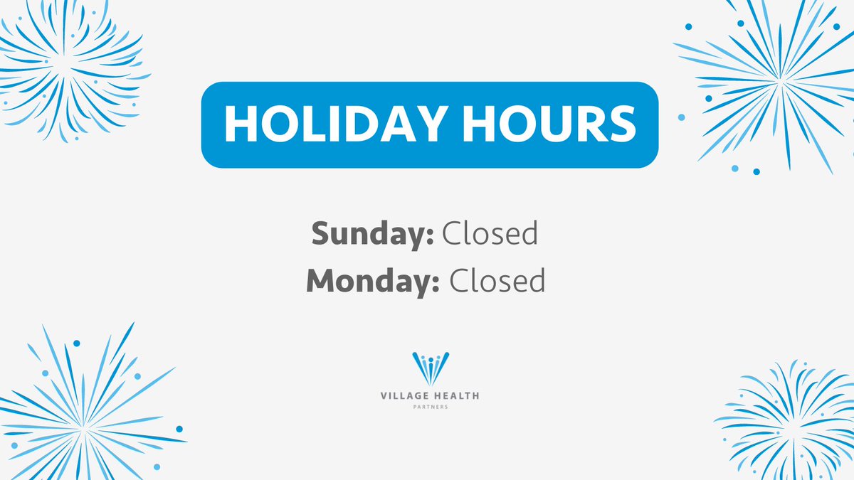 VHPDocs's tweet image. We will be closed Sunday, January 1st and Monday, January 2nd in observance of the New Year. Have a happy and safe holiday weekend everyone!