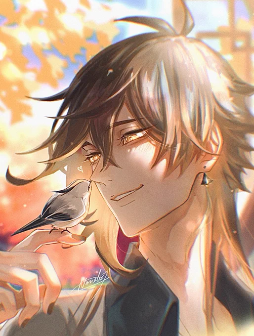 先生誕生日おめでとー! #鍾離生誕祭2022  #zhongli 