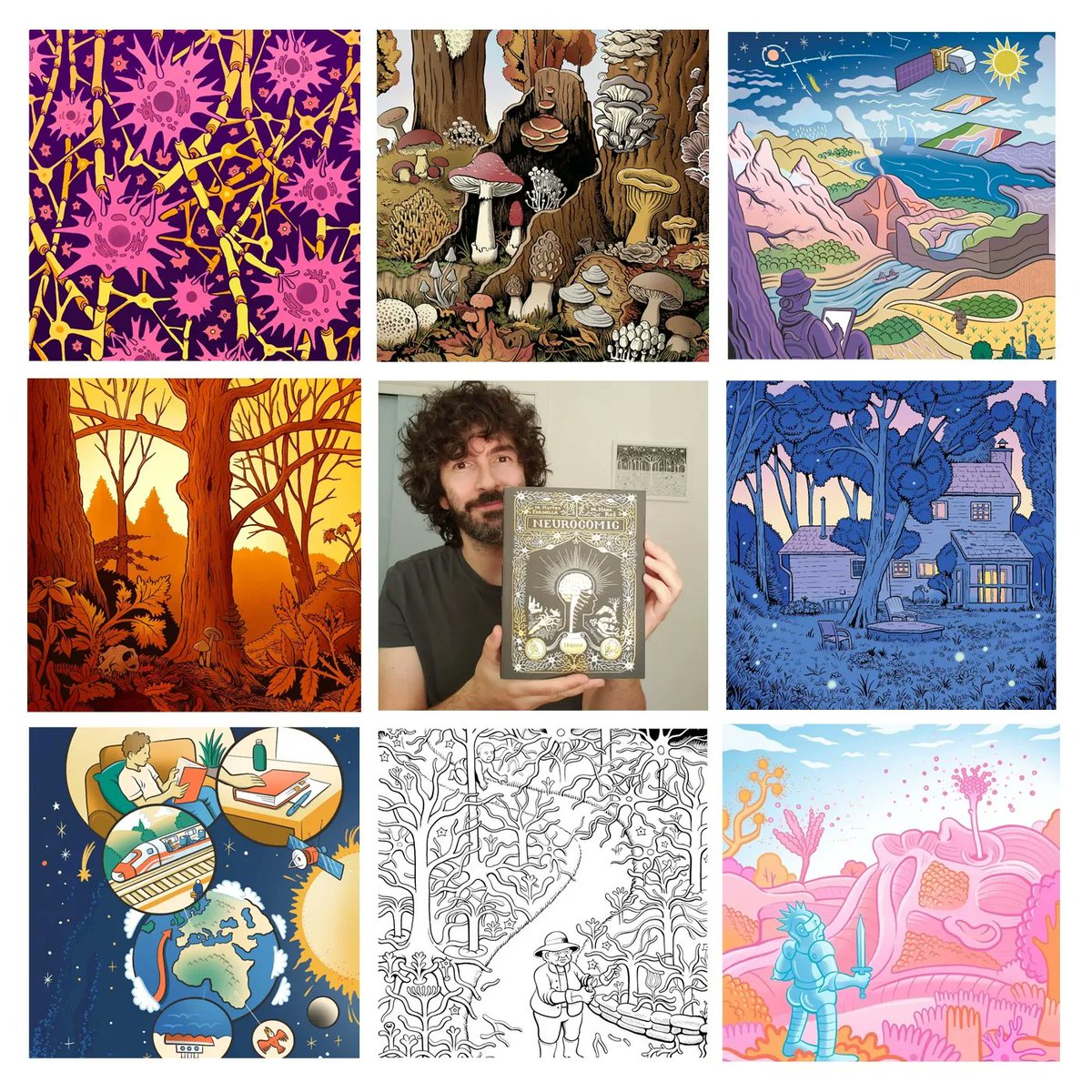 My 2022 in review ⌛️

These are some of my favorite illustrations from this past year, regardless of likes or whether they were paid or not.

Thank you for following me, let me know if there is anything special you would like to see in 2023!

#sciart #yearinreview #artvsartist