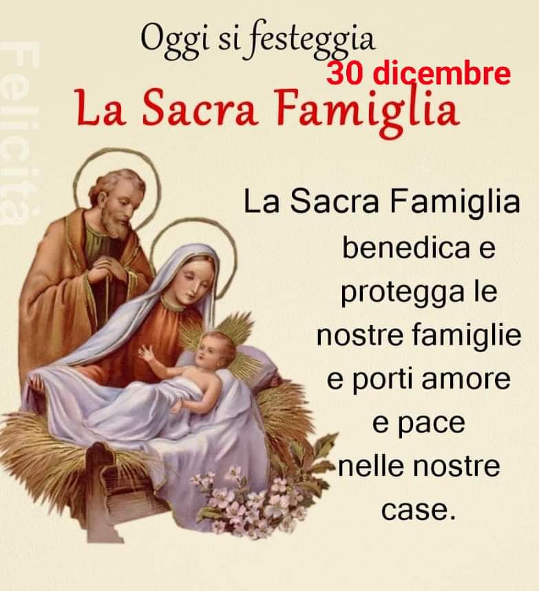 PinoTor64's tweet photo. @Pontifex_it Non sò dove vanno le nostre strade o #situazioni #difficili .
In un mondo che vive babilonia .
Dio noi ci fidiamo della tua
Santa Famiglia . Dona
#PACE #sicurezza e #serenità a tutti .
Buon Capodanno a tutti 🌏 #SantafamigliadiNazareth https://t.co/nZulJX3YNe