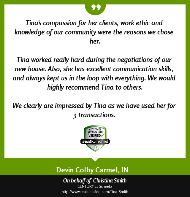 RealtorTinaS's tweet photo. This client testimonial simply made my day. https://t.co/dFHES6ofEm via @realsatisfied https://t.co/qsdmTChk48