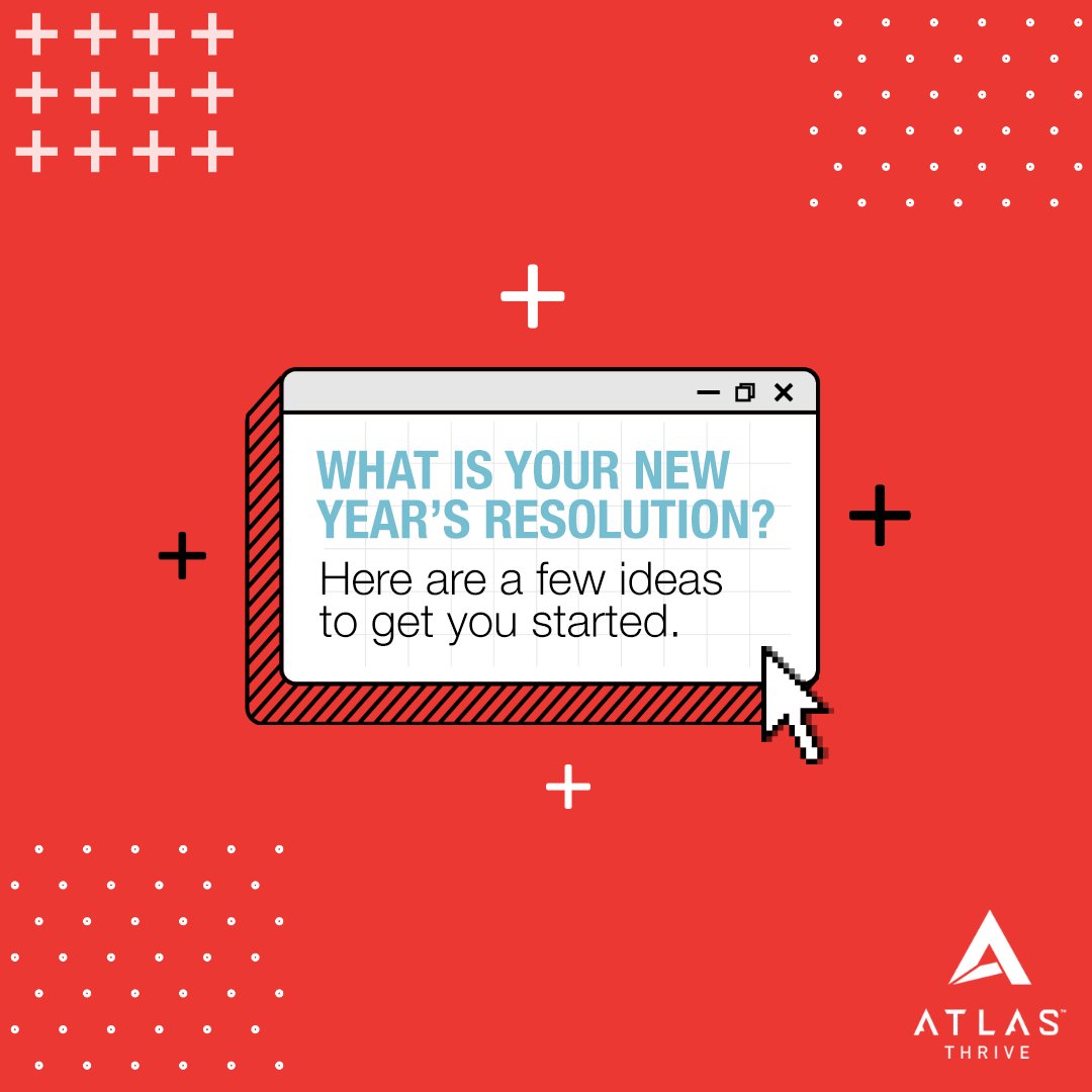 _AtlasGlobal's tweet photo. Here are three ideas for your New Year's resolutions: 

1. Commit to stretching more often
2. Save time for meditation at the beginning or end of your day
3. Plan and follow through on activities with friends https://t.co/HWu7szQ4j2