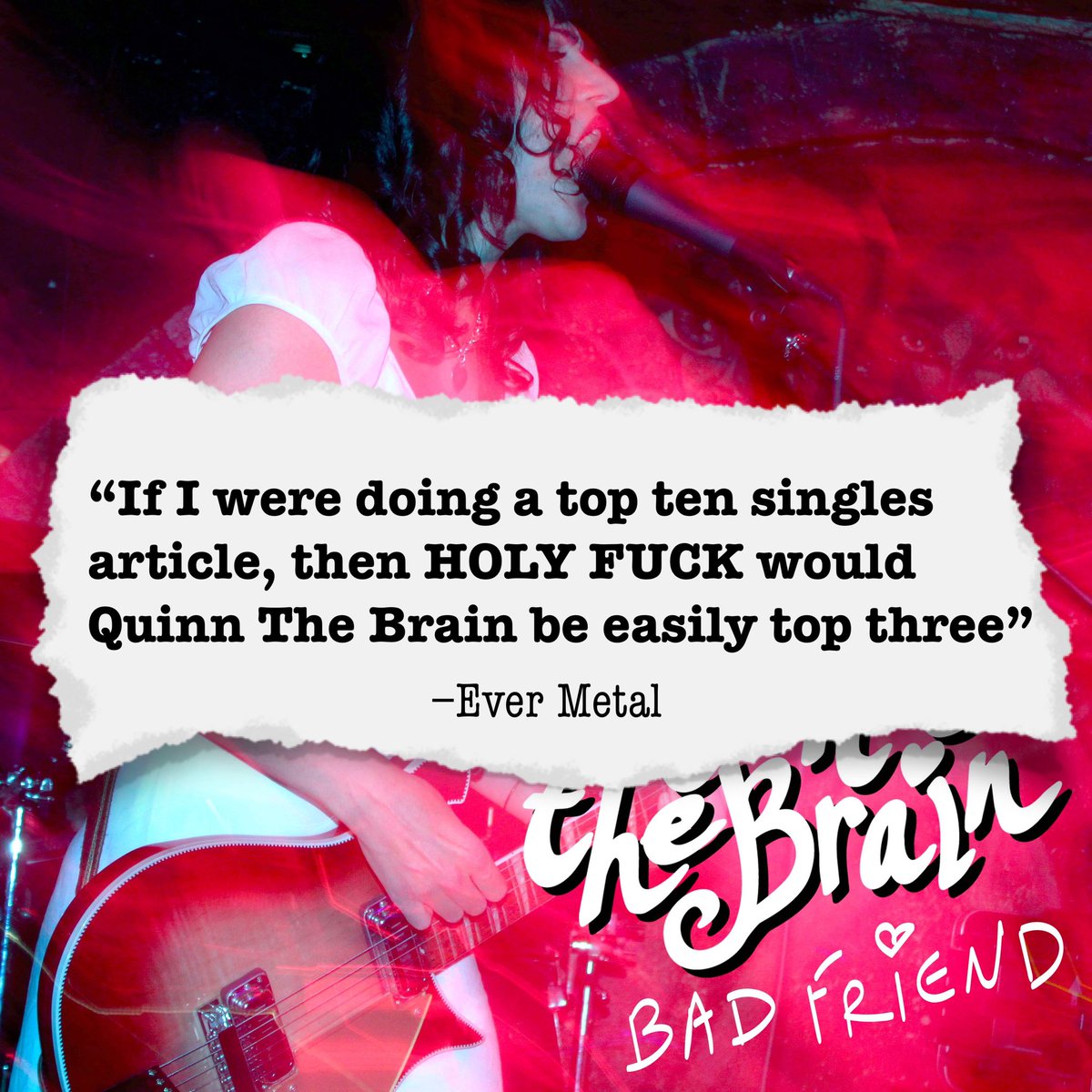QuinntheBrainTX's tweet photo. Bad Friend got an honorable mention on Dark Juan’s Top Ten Releases of 2022 💖 And we definitely agree that we need to visit the UK 😉 Thank you @DarkThetrue and @EverMetaluk for including us in your article! What a great way to end the year 😊

Full article in bio! 💗 https://t.co/r0CiqzmYKD