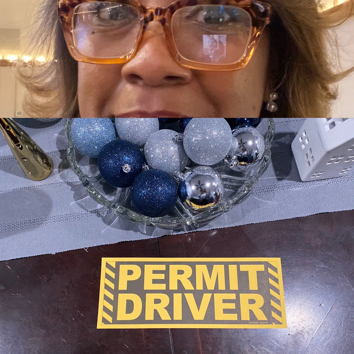 Uh oh!!! Watch out in these STL streets … Kelsey earned her permit!