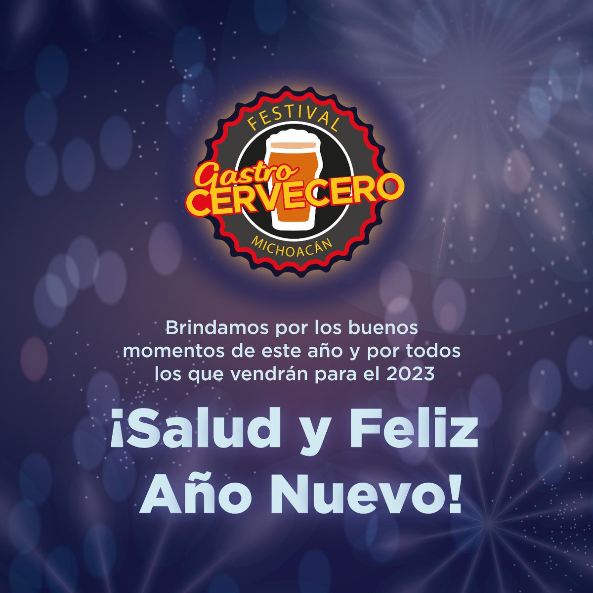 FGCMichoacan's tweet photo. Brindemos por todos los buenos momentos de este año y los que vendrán para el 2023🍻 https://t.co/ckuJdYpcl5