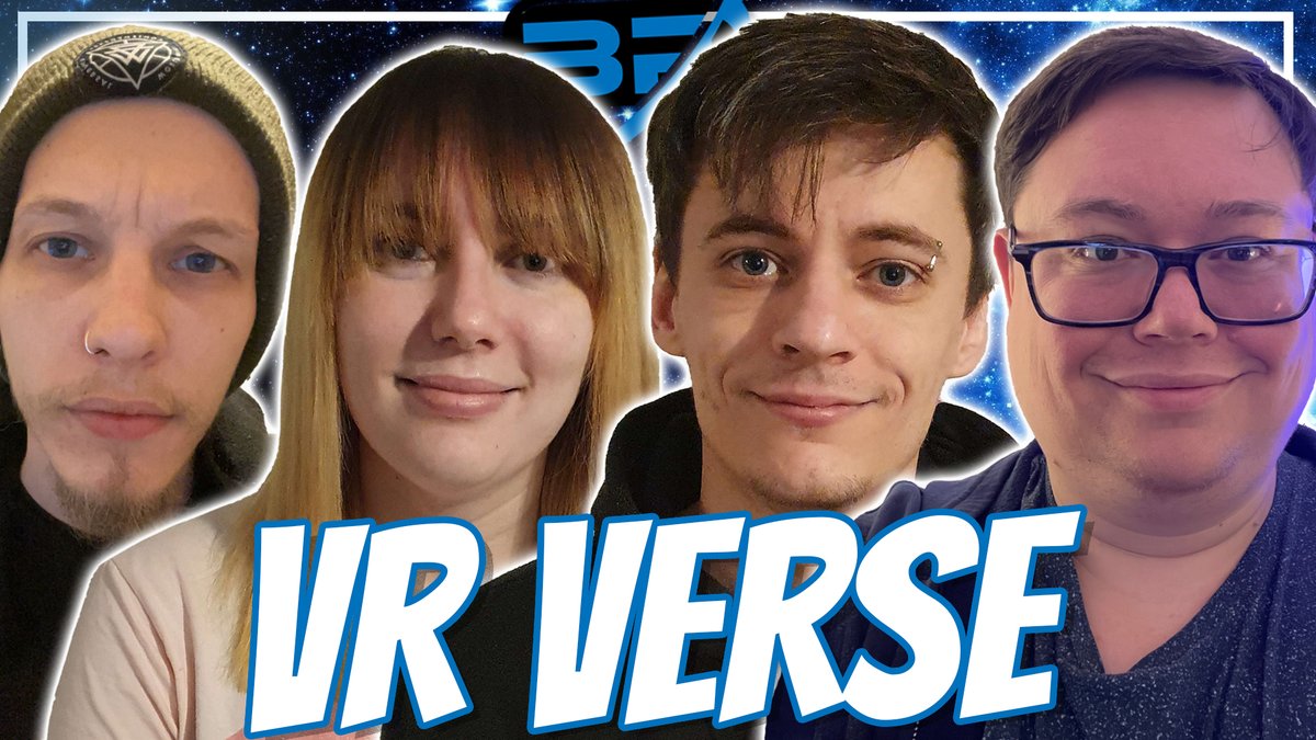 skeeva's tweet photo. Today @ 2:00pm PST we welcome the @vr_verse to the @BtweenRealities ship! This website for #VR game &amp; hardware reviews has been created by @GrumpyDuckVR, @MrsGrumpyDuck1, @YourPalGaming &amp; @LimitedFragzVR! This is one you wont want to miss! 
https://t.co/RsgfcW6APK https://t.co/QxdPJth7wI