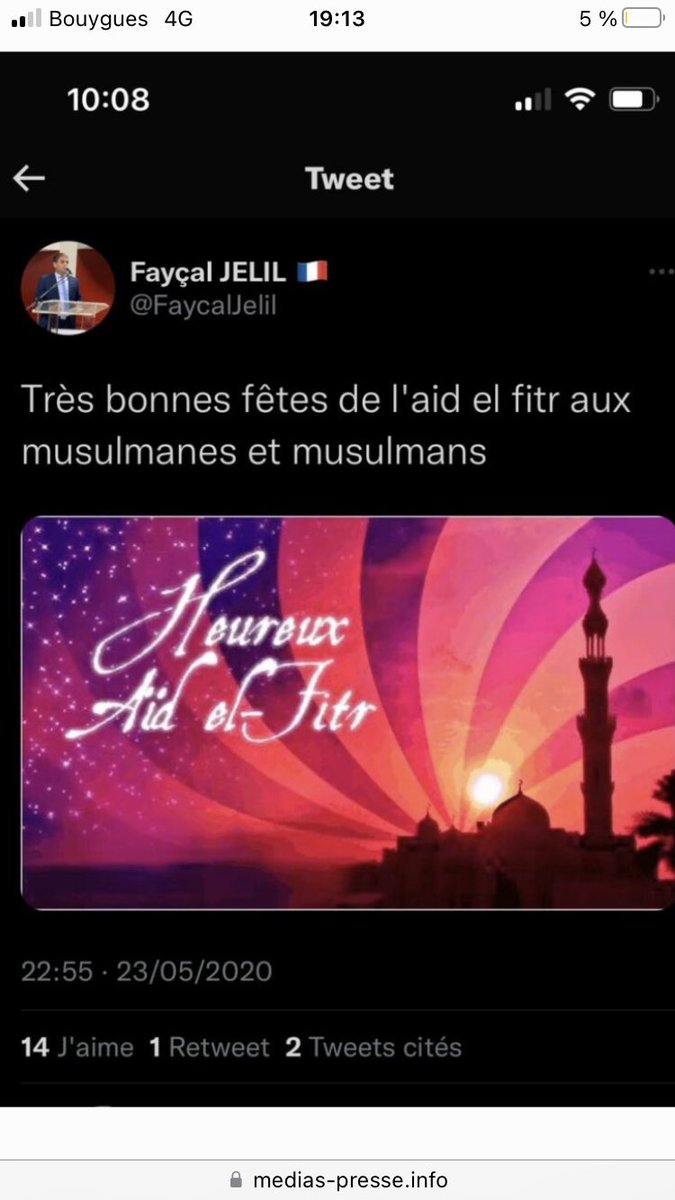 Zazate's tweet photo. @FaycalJelil @DepVendee @PrefetVendee @GDarmanin Ça va @FaycalJelil  la laïcité à deux vitesses ? https://t.co/LTcSs9EpvX
